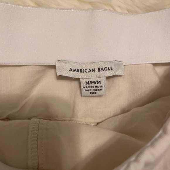American Eagle Cream Ruffle Skirt - Picture 3 of 3